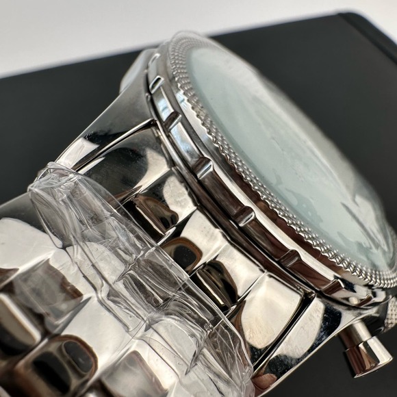 NOS Akribos XXIV Multi Function Chronograph Watch Stainless Steel extra Band - Picture 11 of 15